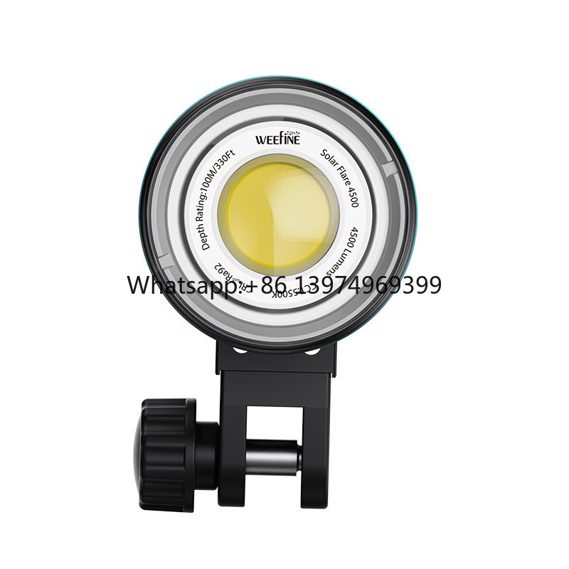 Underwater Flashlight - WEEFINE SolarFlare 4500 WF102 Linterna de