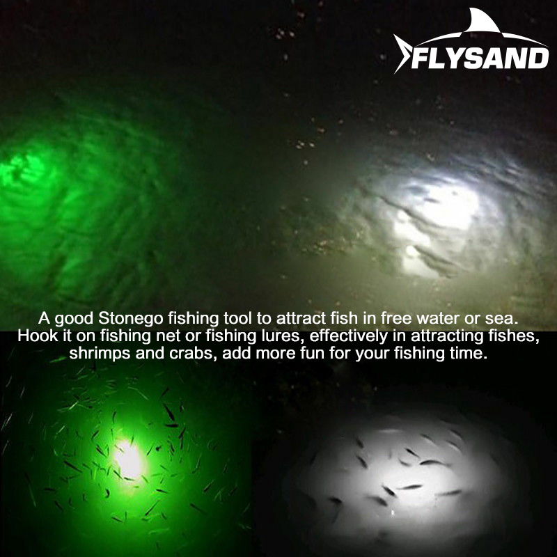 Lámpara LED de pesca con forma - Underwater Flashlight reseña y precio
