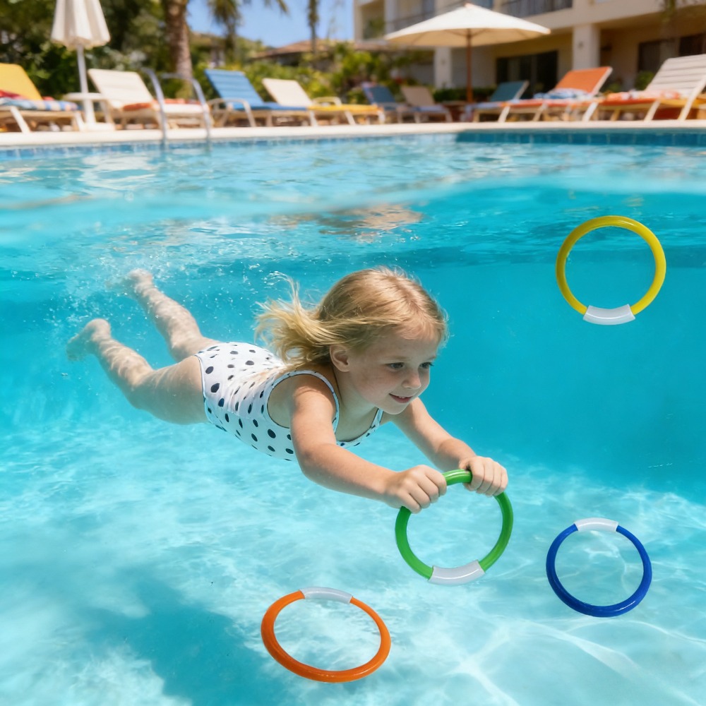 4 anillos de buceo coloridos,  - Aquatic Diving reseña y precio