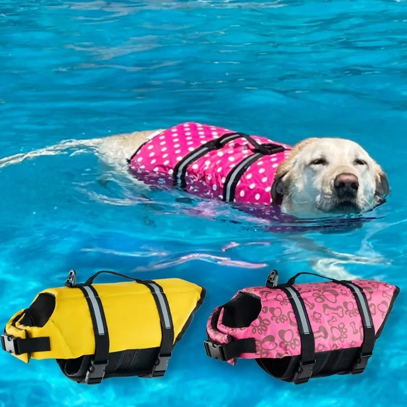 Chaleco de Natación para Perro - Life Jacket Buoyancy reseña y precio