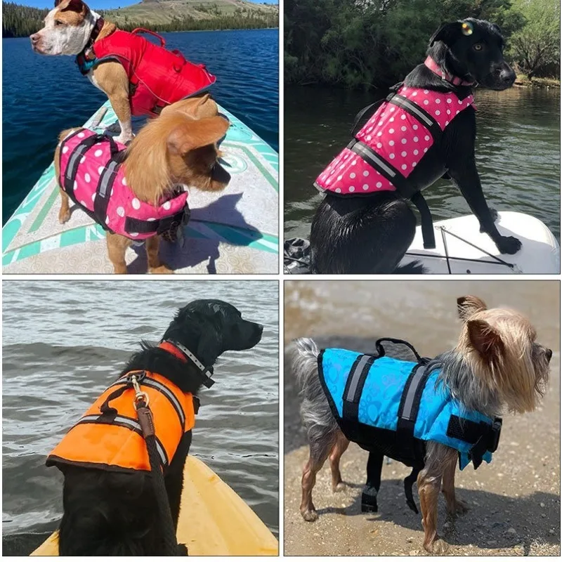 Chaleco de Natación para Perro - Life Jacket Buoyancy reseña y precio