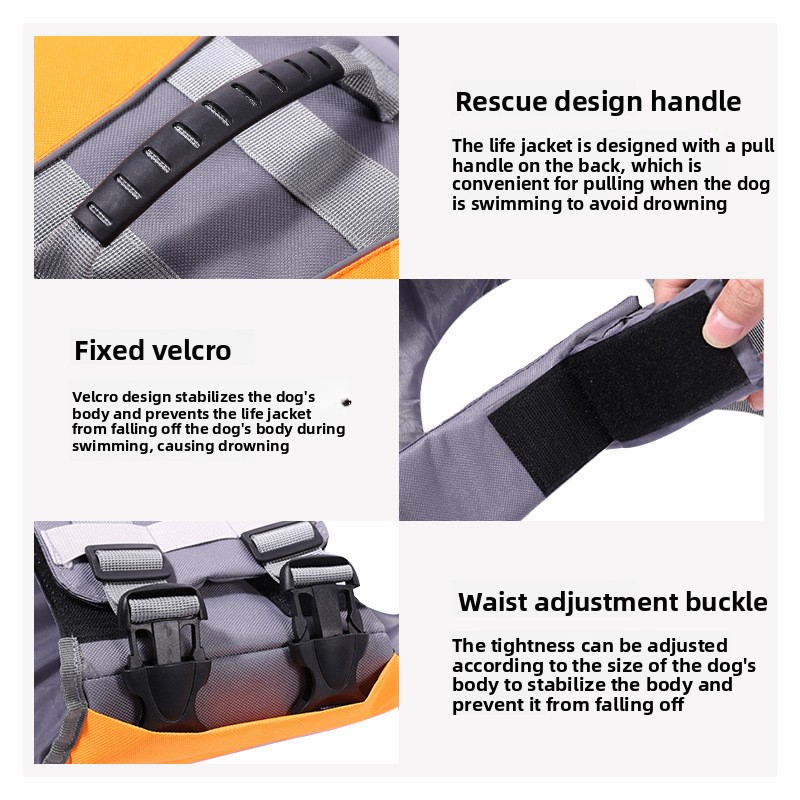 Chaleco salvavidas para perros - Life Jacket Buoyancy reseña y precio