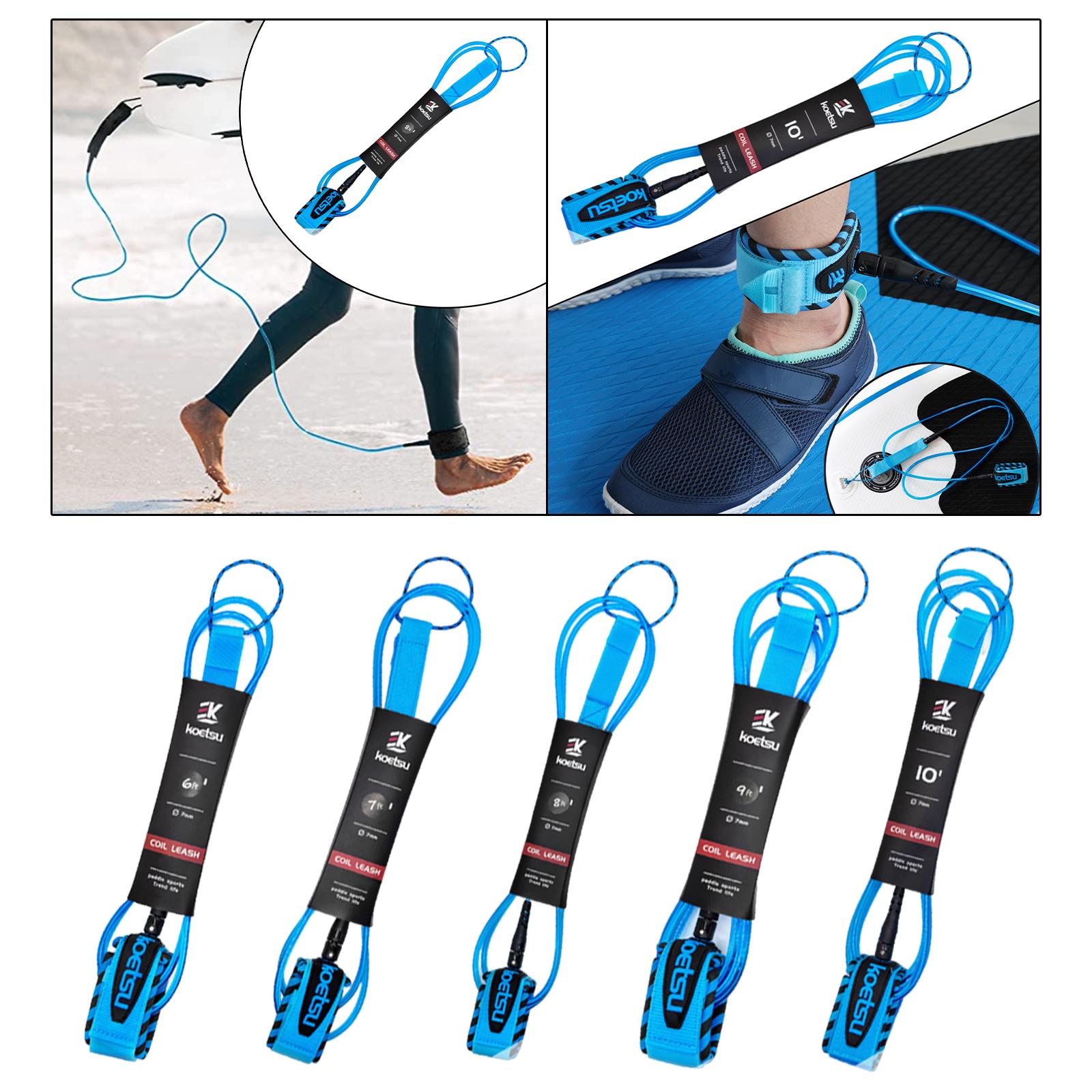Correa para tabla de surf, tab - Surfboard Leash Ankle reseña y precio