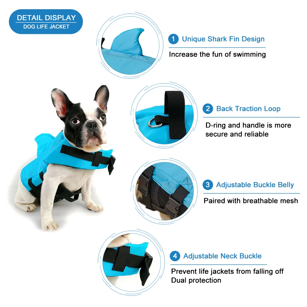 Chaleco Salvavidas para Perros - Life Jacket Buoyancy reseña y precio
