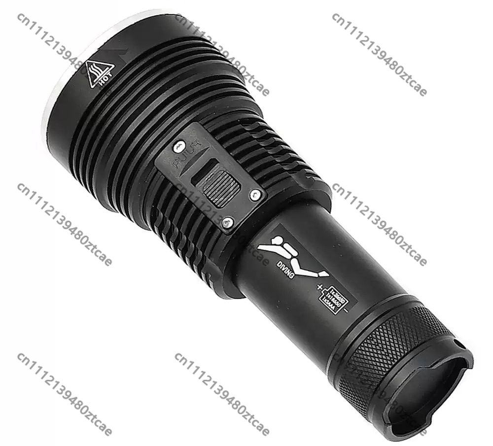 Linterna de Buceo Láser Blanca - Underwater Flashlight reseña y precio