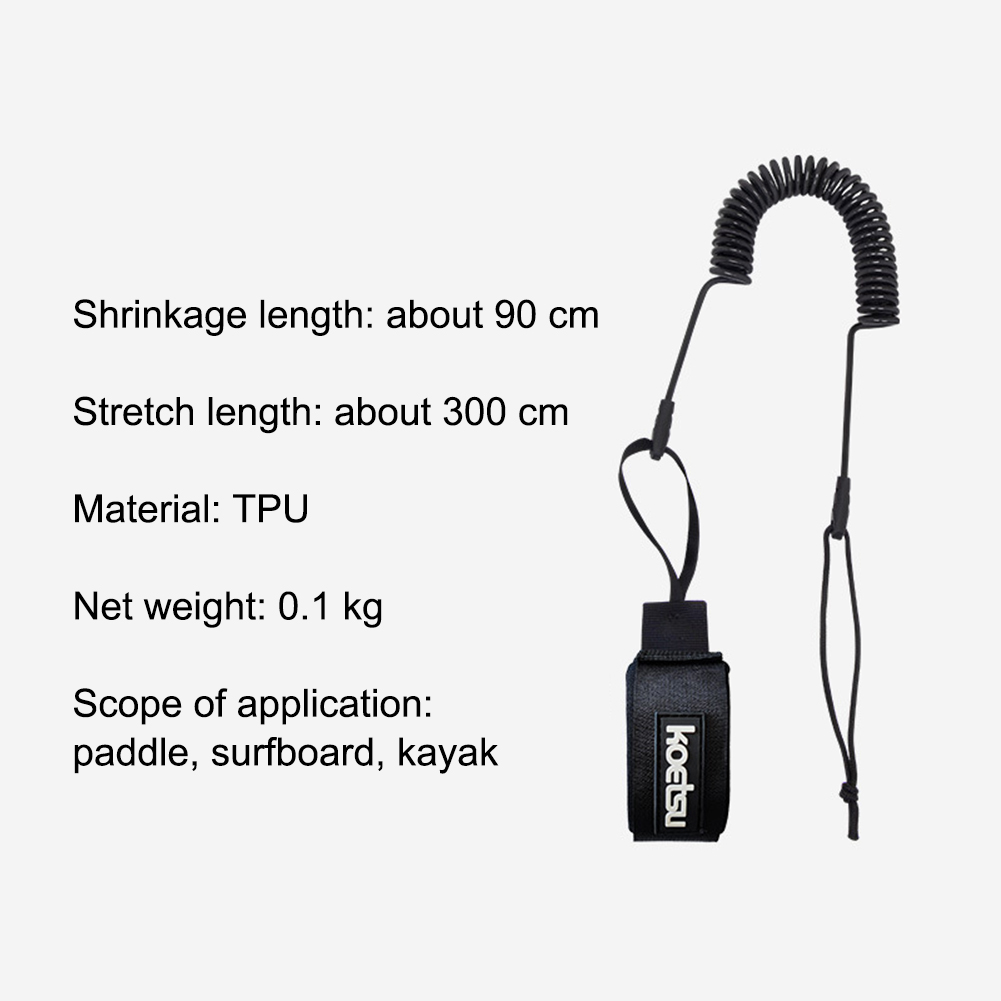 Correa de Tobillo para Tabla d - Surfboard Leash Ankle reseña y precio