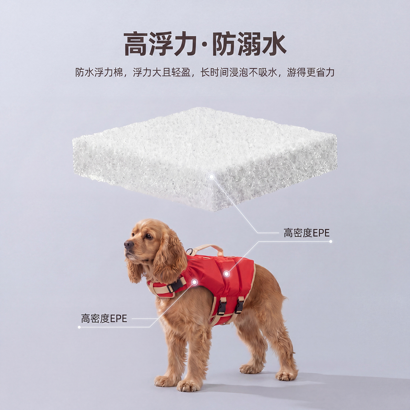 Chaleco salvavidas para perros - Life Jacket Buoyancy reseña y precio