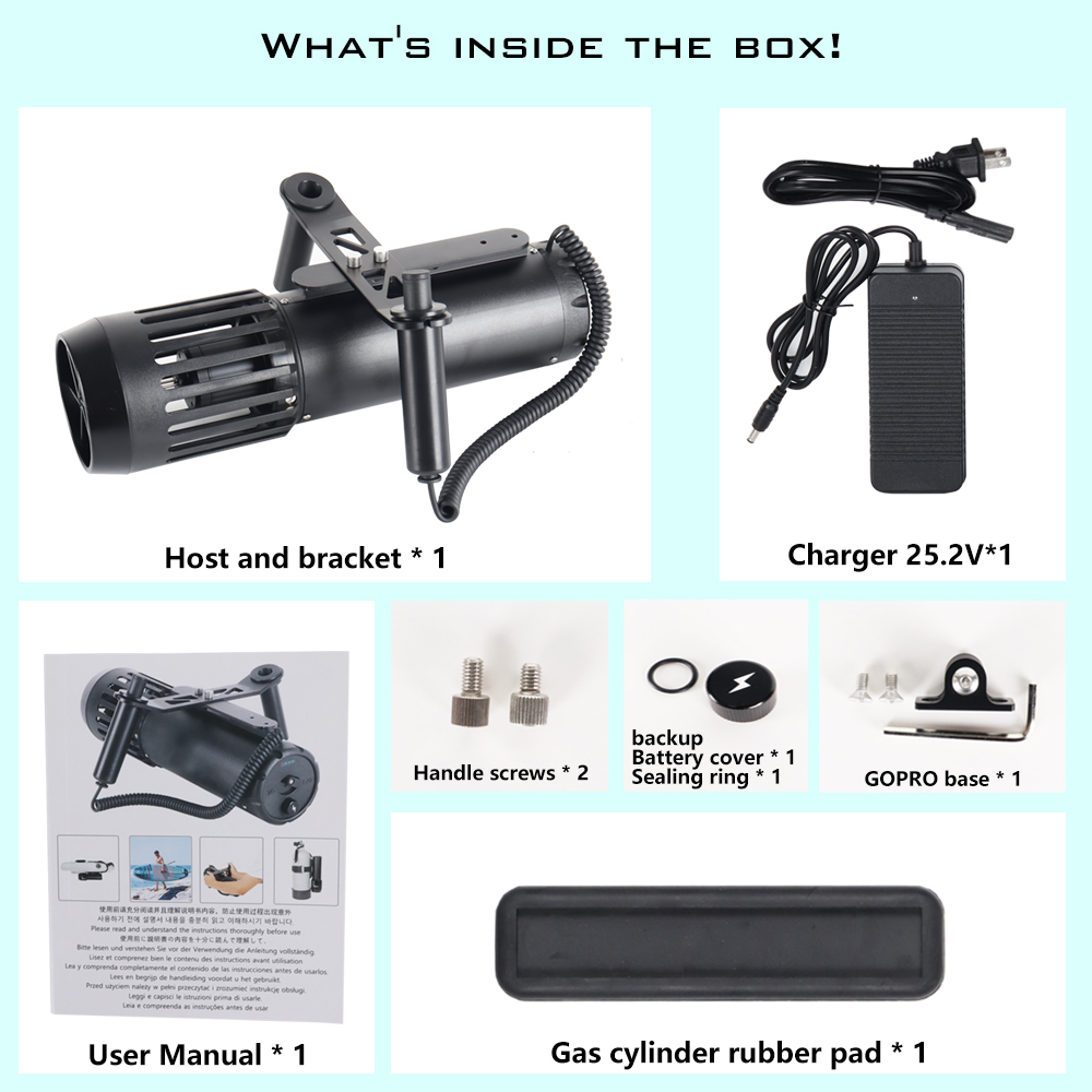 Scooter Subacuático DCCMS, Equ - Aquatic Diving reseña y precio