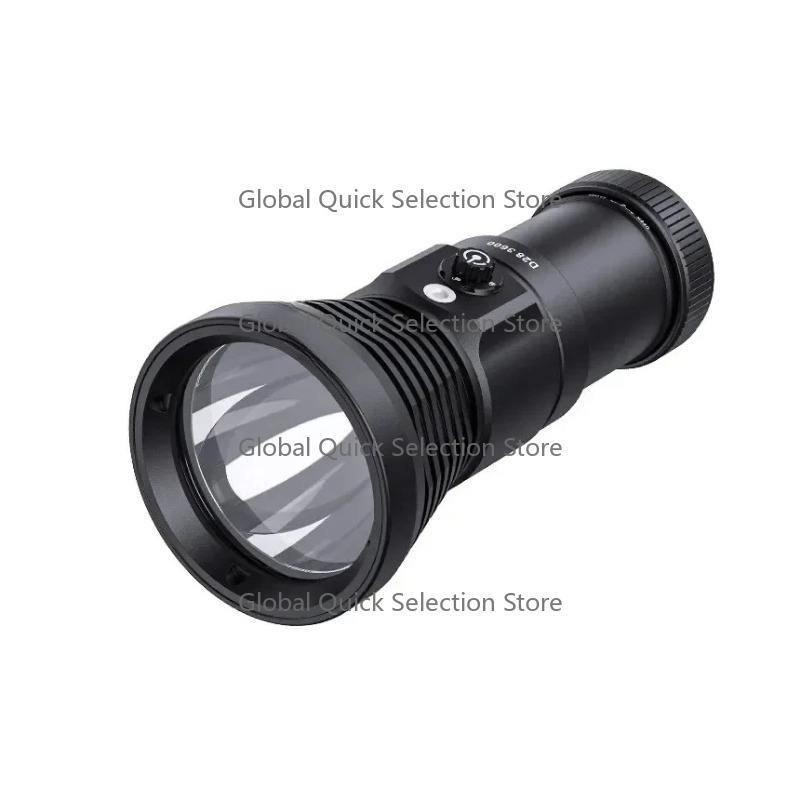 Linterna de buceo D28 3600 D30 - Underwater Flashlight reseña y precio